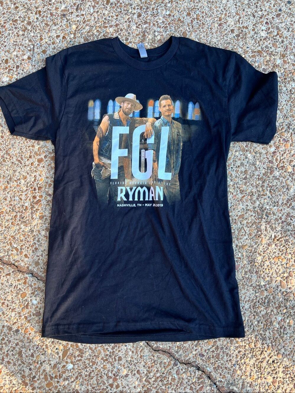 Florida Georgia Line FGL Live at the Ryman Opry Nashville t shirt 05/29/2019